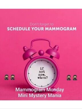 The Great MAMMOGRAM MONDAY MINI MYSTERY Bag